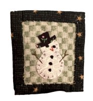 (image for) Snowman Wall-Hanging by Mary Carl Roberts