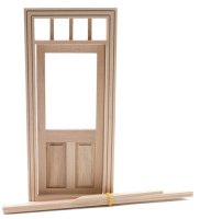 (image for) Traditional 2-Panel Door with Window