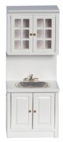 (image for) Cabinet Sink in White