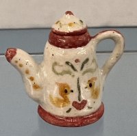 (image for) Painted Ceramic Coffeepot