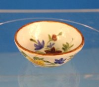 (image for) Decorative Hand Painted Floral Bowl