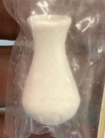 (image for) Unpainted Ceramic Bisque Vase (A)