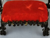 (image for) Black Metal Settee