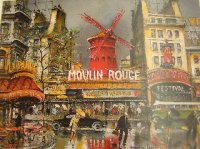 (image for) Moulin Rouge Mural Wallpaper
