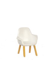 (image for) White Organic Chair