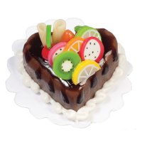 (image for) Heart Shaped Chocolate Cake