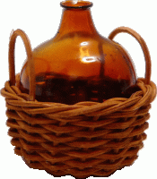 (image for) Amber Glass DemiJohn