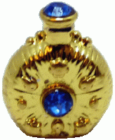 (image for) Jeweled Gold Perfume Bottle