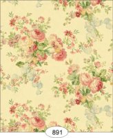(image for) Rose Floral - Green
