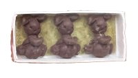 (image for) Box of Chocolate Bunnies for the Easter Basket