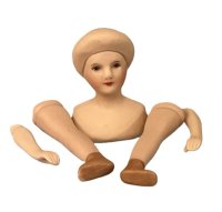 (image for) Small Gibson Girl painted by Judy Liddington