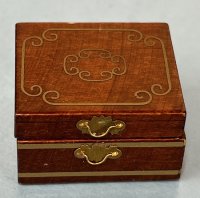 (image for) Wooden Jewelry Box with Jewels