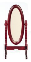 (image for) Cheval Mirror, Mahogany