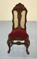 (image for) Vintage Cane Mahogany Chair