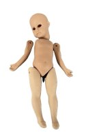 (image for) 6" Kestner with cut outs for glass eyes (Porcelain)