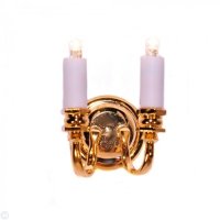 (image for) Double Candle Wall Sconce