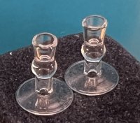 (image for) Glass Candle Holders