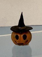 (image for) Mr. Pumpkin Head with Candle Inside