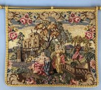 (image for) Petit Point Tapestry with Gold Rod