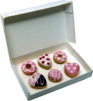 (image for) Valentine Donuts and Box