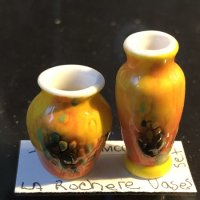 Set of La Rochere vases