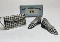 (image for) Houndstooth and Green Print Shoes Kit