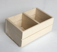 Unfinished Wooden Crate