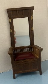 (image for) Hall Chair with Hooks and Storage