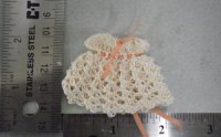 Light Peach Crocheted Dress