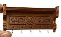 (image for) Ornate Wall Hat/Jacket Rack