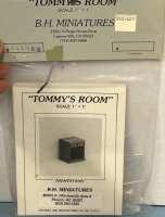 (image for) BH Miniatures "Tommy's Room" Nightstand Kit