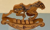 (image for) Wooden Rocking Horse