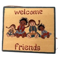 (image for) Welcome Friends Mat