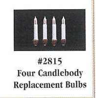 (image for) Four Candlebody Replacement Bulbs