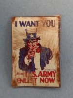 (image for) Tin Sign Uncle Sam