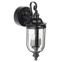 (image for) Blk Coach Lamp, Battery Op