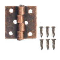 (image for) Butt Hinges with Nail/4/Bronze