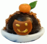 (image for) 1/24th Halloween Mousse with w/Marzipan Accent