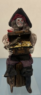 (image for) Peg Legged "Willy" Finds his Treasure