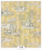 (image for) Light Toile Stripe 715