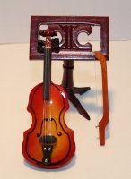 Music Stand/ Violin/Bow