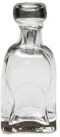 (image for) Square Glass Decanter w/ Glass top