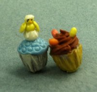 (image for) Pair of Easter Cupcakes