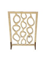 (image for) Wavy Wood Room Divider