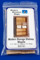 (image for) Modern Maple Storage Shelves