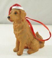 (image for) Golden Retriever Ornament - 3-3/4"