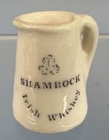 Shamrock Irish Whiskey Pitcher