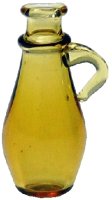 (image for) Amber Glass Pitcher with Handle