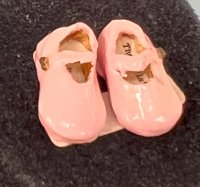 (image for) Small Pink Mary Jane Leather Shoes