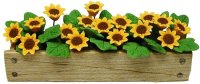 (image for) Sunflowers in a Window Box